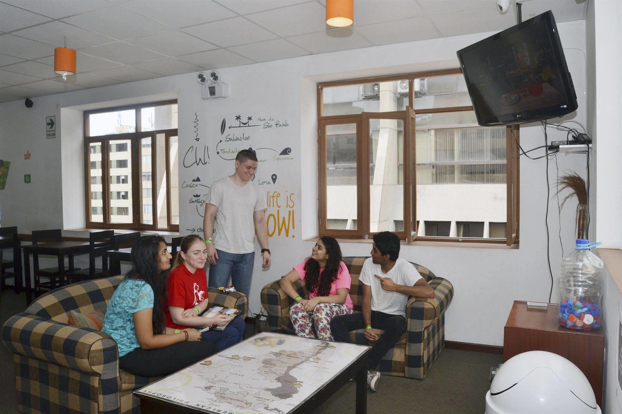 Che Lagarto Hostel Лима Экстерьер фото
